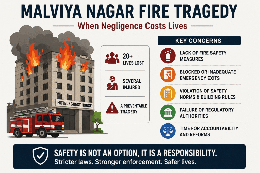 Malviya Nagar Fire Tragedy